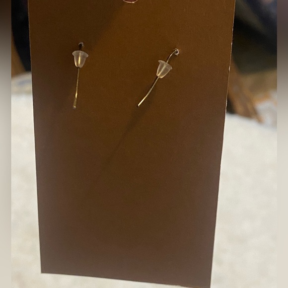 Hand Made Leather Earrings - Picture 4 of 4